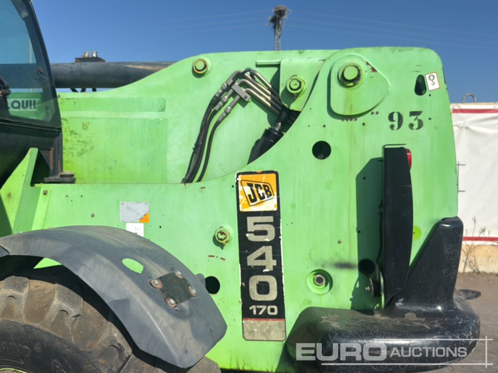 Empilhador telescópico 2008 JCB 540-170: foto 28