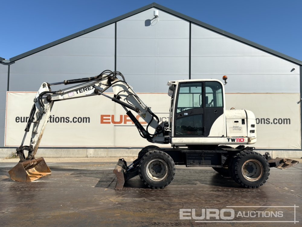Escavadeira de rodas 2008 Terex TW110: foto 12