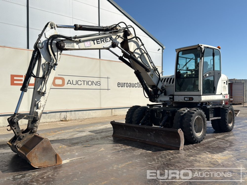 Escavadeira de rodas 2008 Terex TW110: foto 11