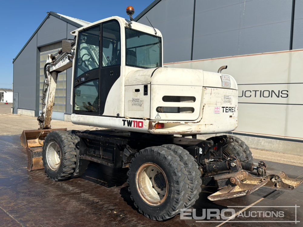 Escavadeira de rodas 2008 Terex TW110: foto 13