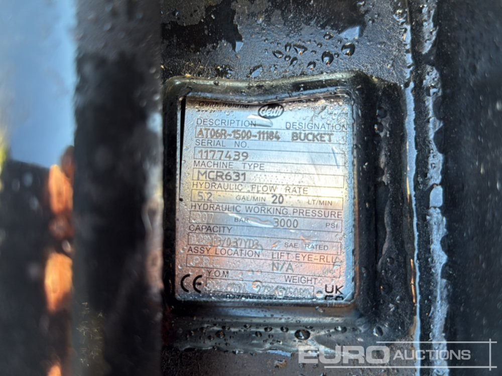 2024 Geith AT06R-1500-11184 - Balde: foto 5 2024 Geith AT06R-1500-11184 - Balde: foto 5