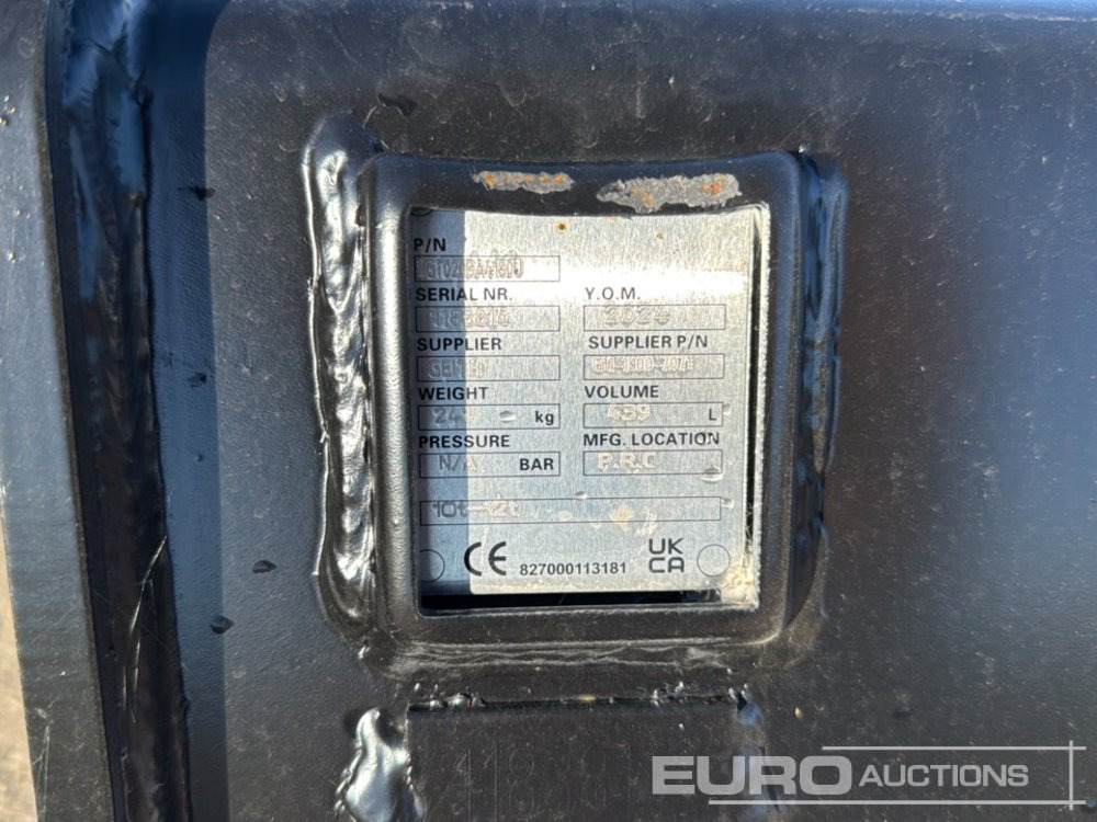 2024 Yanmar LG1020BA4180U - Balde: foto 5 2024 Yanmar LG1020BA4180U - Balde: foto 5