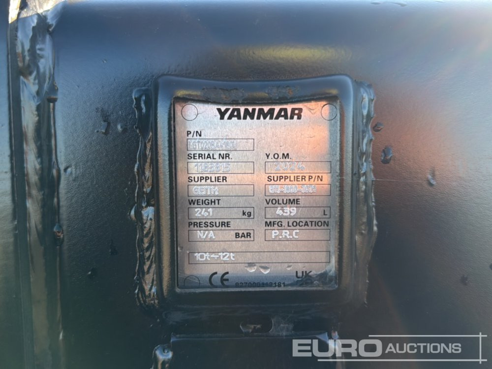 2024 Yanmar LGT020BA4180U - Balde: foto 5 2024 Yanmar LGT020BA4180U - Balde: foto 5