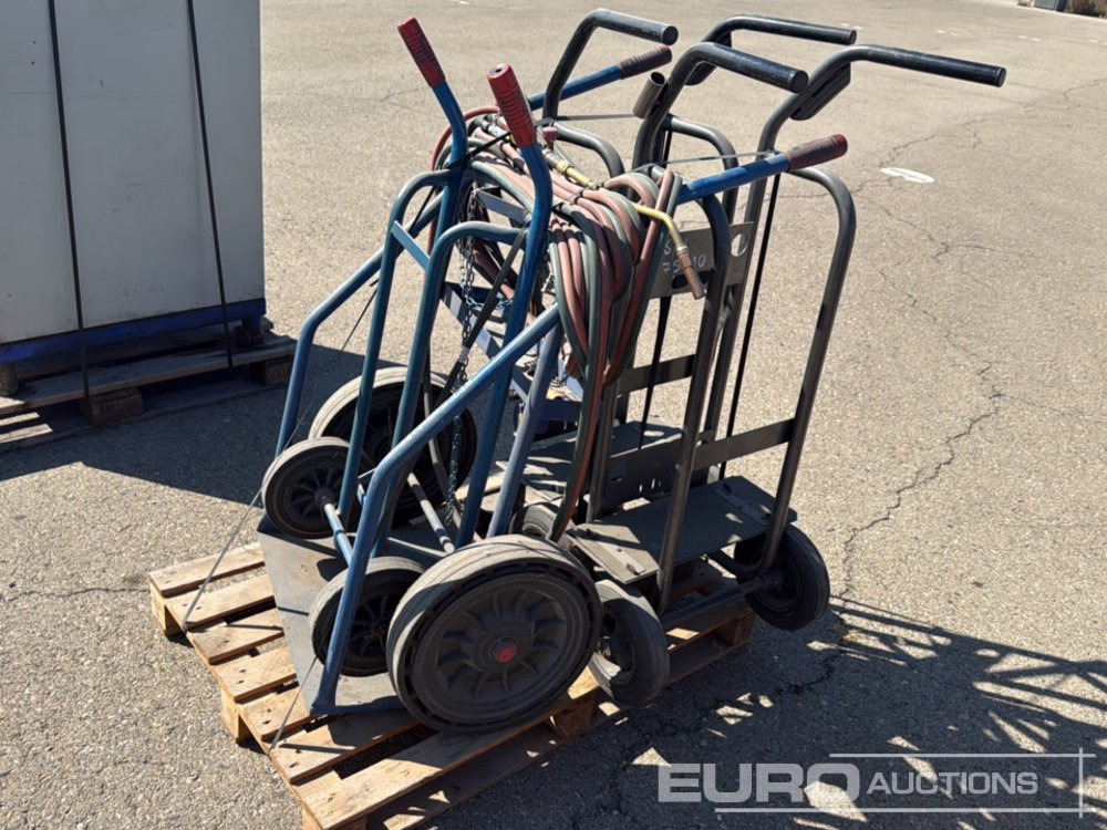 Equipamento de movimentação Pallet of Hand Trucks (2 of), Gas Bottle Trolleys (2 of), Oxygen Cutting Torch, Hose: foto 6