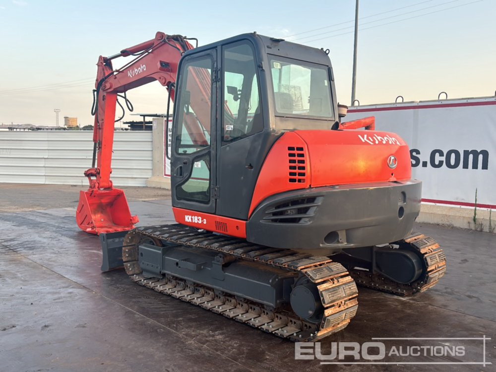 Kubota KX183-3 - Mini escavadeira: foto 3 Kubota KX183-3 - Mini escavadeira: foto 3