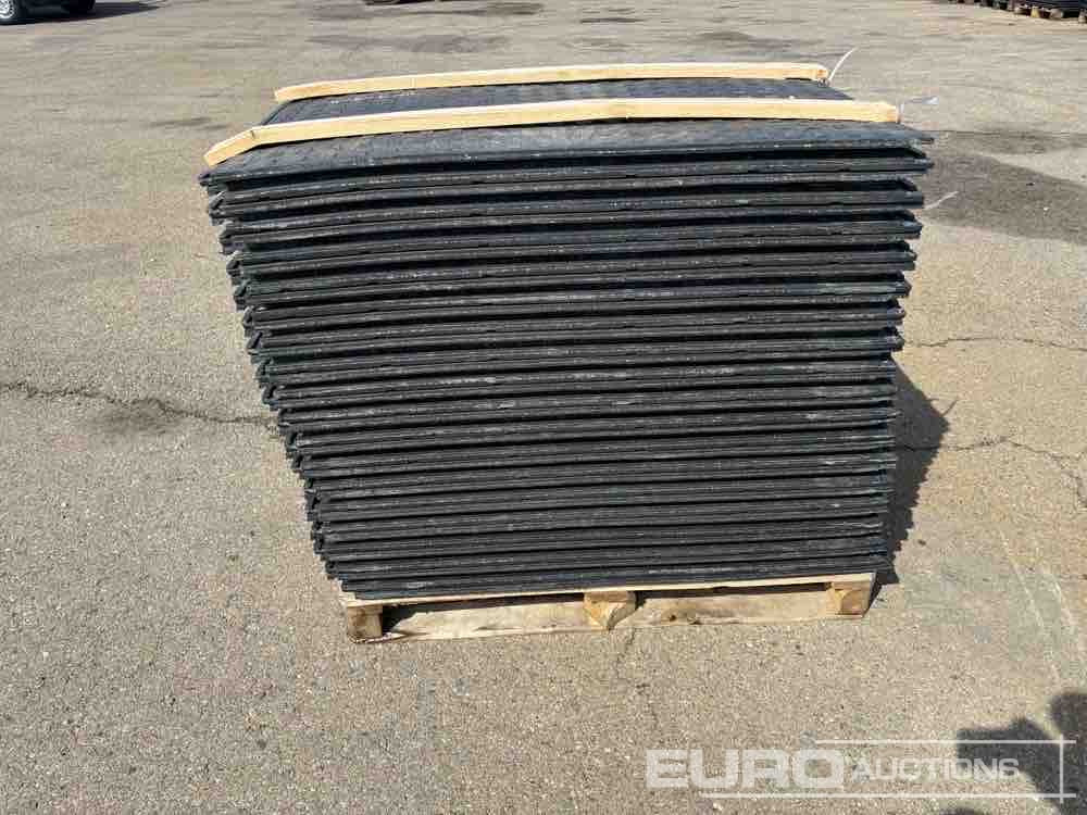 Equipamento de construção Pallet of Plastic Connectable Road Plates, 1200x800x28mm, 22kg per Plate (35 of): foto 8