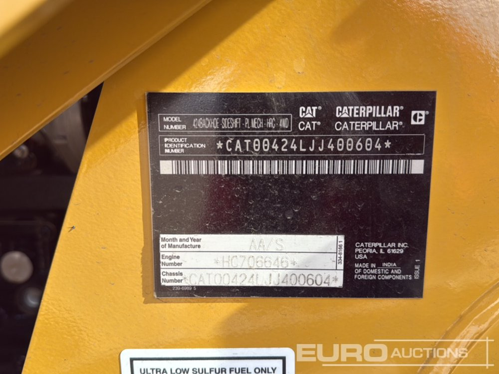 Retroescavadeira Unused 2025 CAT 424: foto 45