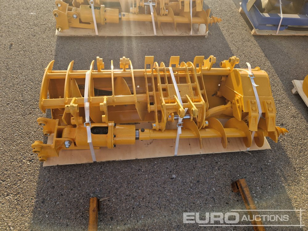 Unused 2025 Captok Qty (8 of) Rake, Ripper, Graber, 12" Auger, 16" Auger, 8" Narrow Bucket, 24" Bucket, 32" Bucket to suit CAT 301 Excavator - Balde: foto 5 Unused 2025 Captok Qty (8 of) Rake, Ripper, Graber, 12" Auger, 16" Auger, 8" Narrow Bucket, 24" Bucket, 32" Bucket to suit CAT 301 Excavator - Balde: foto 5