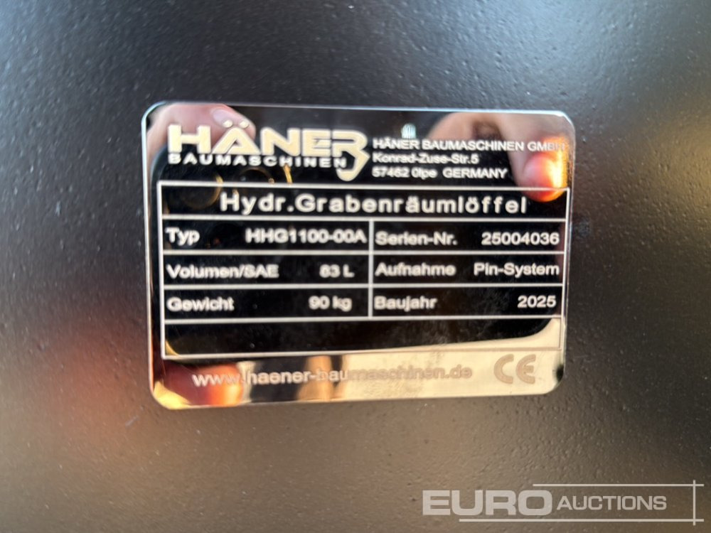 Unused 2025 Häner HHG1100-00-A - Balde: foto 5 Unused 2025 Häner HHG1100-00-A - Balde: foto 5