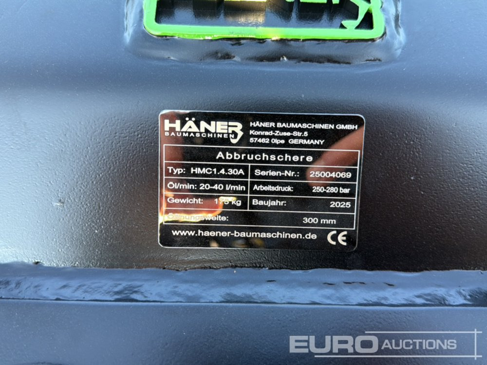 Unused 2025 Häner HMC1.4.30A - Balde: foto 5 Unused 2025 Häner HMC1.4.30A - Balde: foto 5