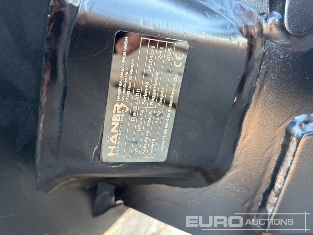 Unused 2025 Häner HRZ 4.7A MS03 - Balde: foto 5 Unused 2025 Häner HRZ 4.7A MS03 - Balde: foto 5
