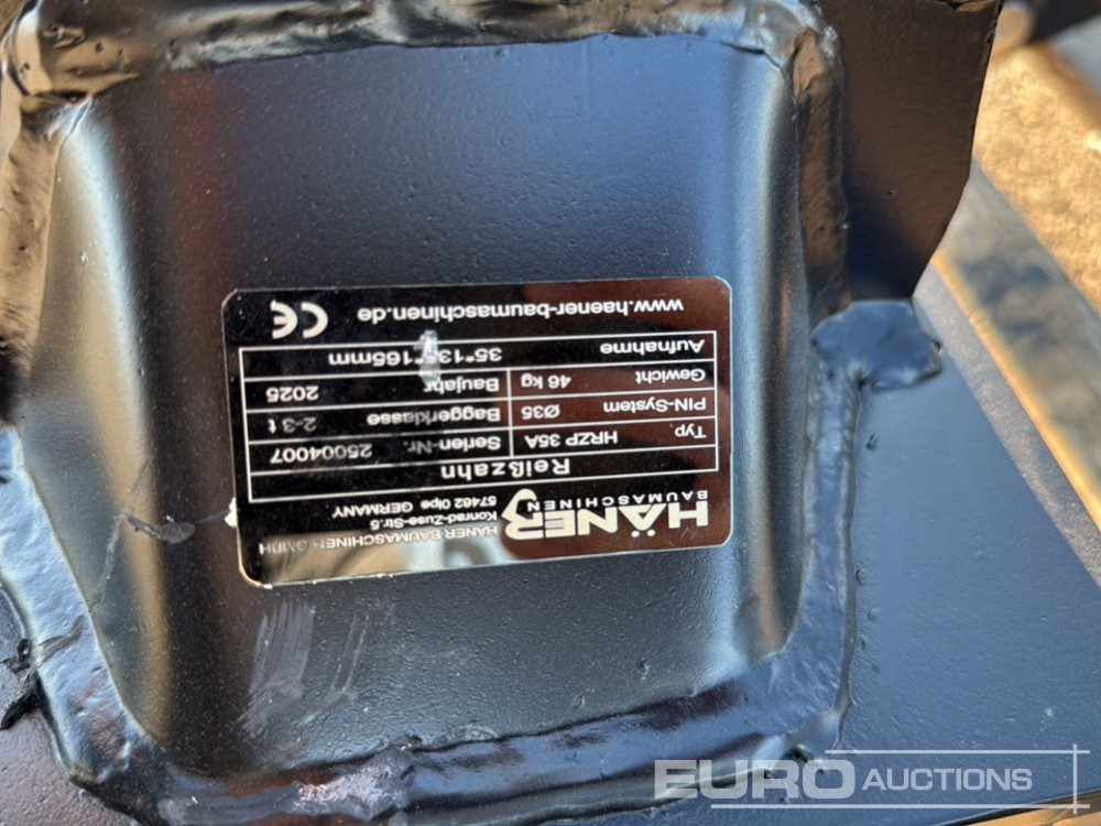 Unused 2025 Häner HRZP35A - Balde: foto 5 Unused 2025 Häner HRZP35A - Balde: foto 5