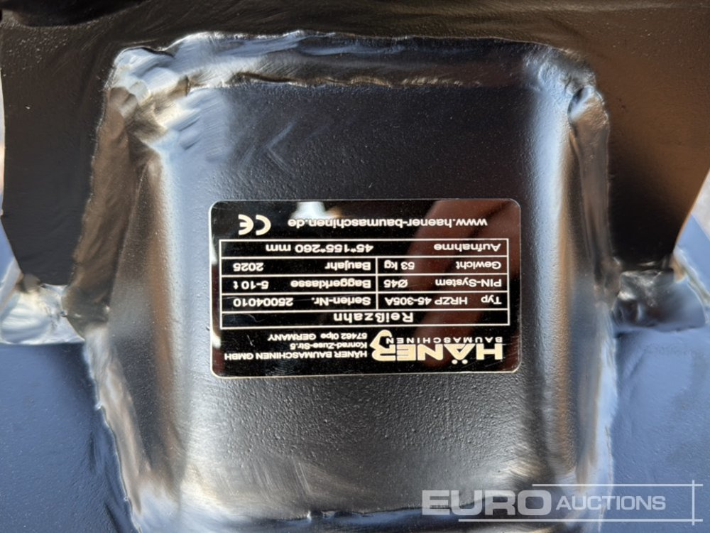 Unused 2025 Häner HRZP45-305A - Balde: foto 5 Unused 2025 Häner HRZP45-305A - Balde: foto 5