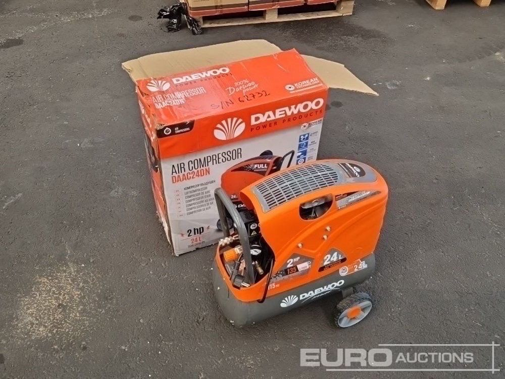 Unused Daewoo DAAC24DN - Compressor de ar: foto 1 Unused Daewoo DAAC24DN - Compressor de ar: foto 1