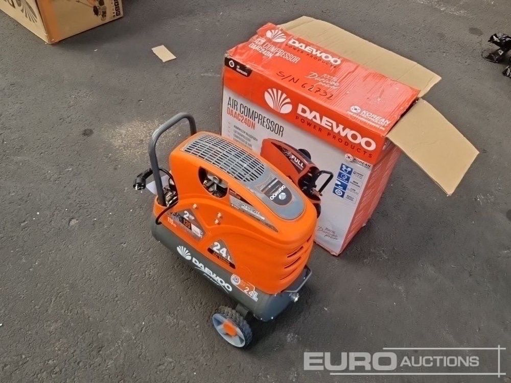 Unused Daewoo DAAC24DN - Compressor de ar: foto 2 Unused Daewoo DAAC24DN - Compressor de ar: foto 2