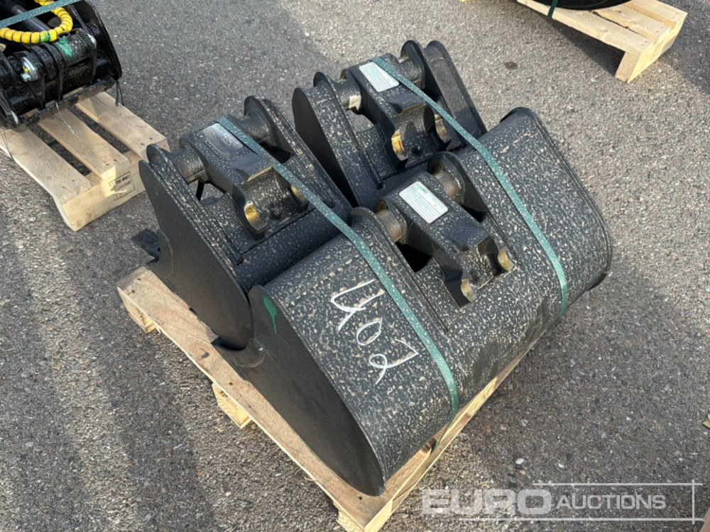 Unused Häner Bucket Package HTL125-Morin-M0 12" (250mm) Tilt Ditch Bucket, S/N 20250202, Digging Buckets HTL130-Morin-M0 12" (300mm) S/N 20250242, HTL160-Morin-M0 24" (600mm) S/N 20250208 to suit 1-2, - Balde: foto 3 Unused Häner Bucket Package HTL125-Morin-M0 12" (250mm) Tilt Ditch Bucket, S/N 20250202, Digging Buckets HTL130-Morin-M0 12" (300mm) S/N 20250242, HTL160-Morin-M0 24" (600mm) S/N 20250208 to suit 1-2, - Balde: foto 3