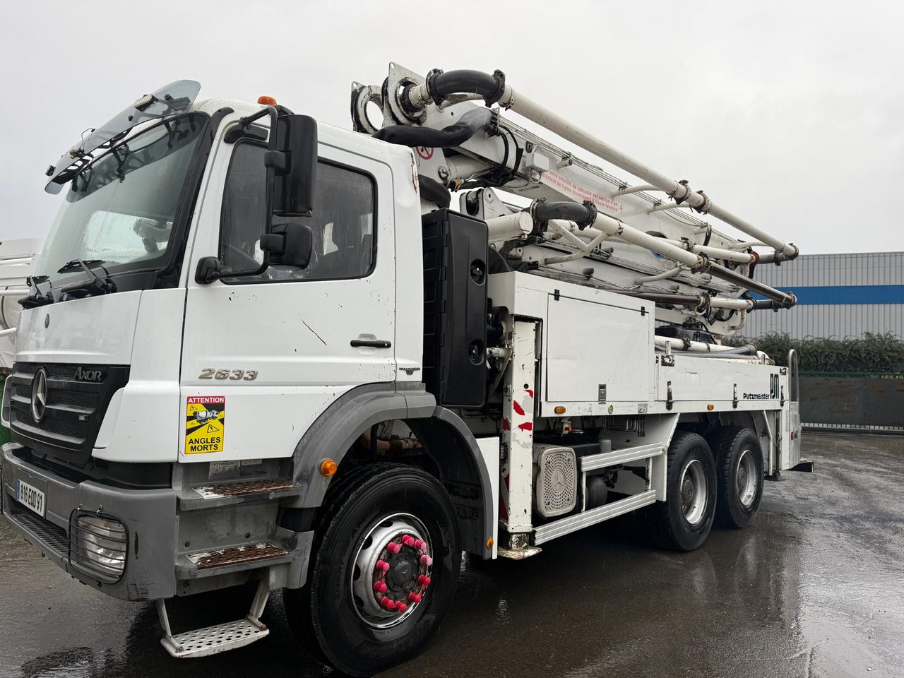 Camion pompe à béton 816-EQD-91 - Autobomba de betão: foto 2 Camion pompe à béton 816-EQD-91 - Autobomba de betão: foto 2