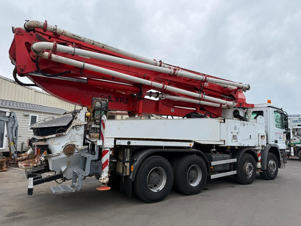 Mercedes-Benz Actros 4141 - Autobomba de betão: foto 4 Mercedes-Benz Actros 4141 - Autobomba de betão: foto 4