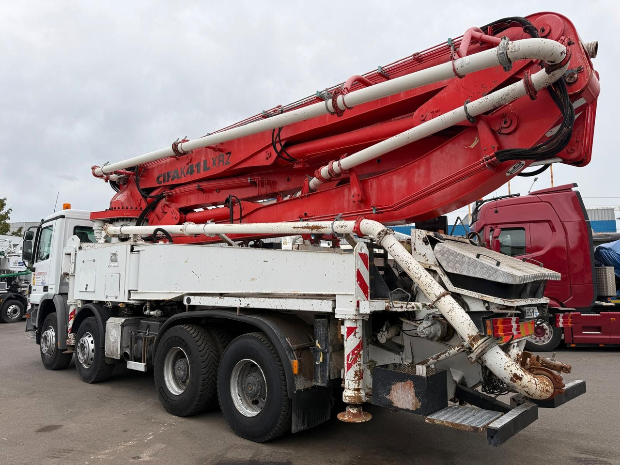 Mercedes-Benz Actros 4141 - Autobomba de betão: foto 5 Mercedes-Benz Actros 4141 - Autobomba de betão: foto 5
