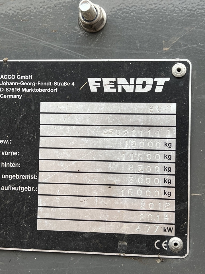 Fendt Katana 65 - Picadora de forragem automotriz: foto 4 Fendt Katana 65 - Picadora de forragem automotriz: foto 4