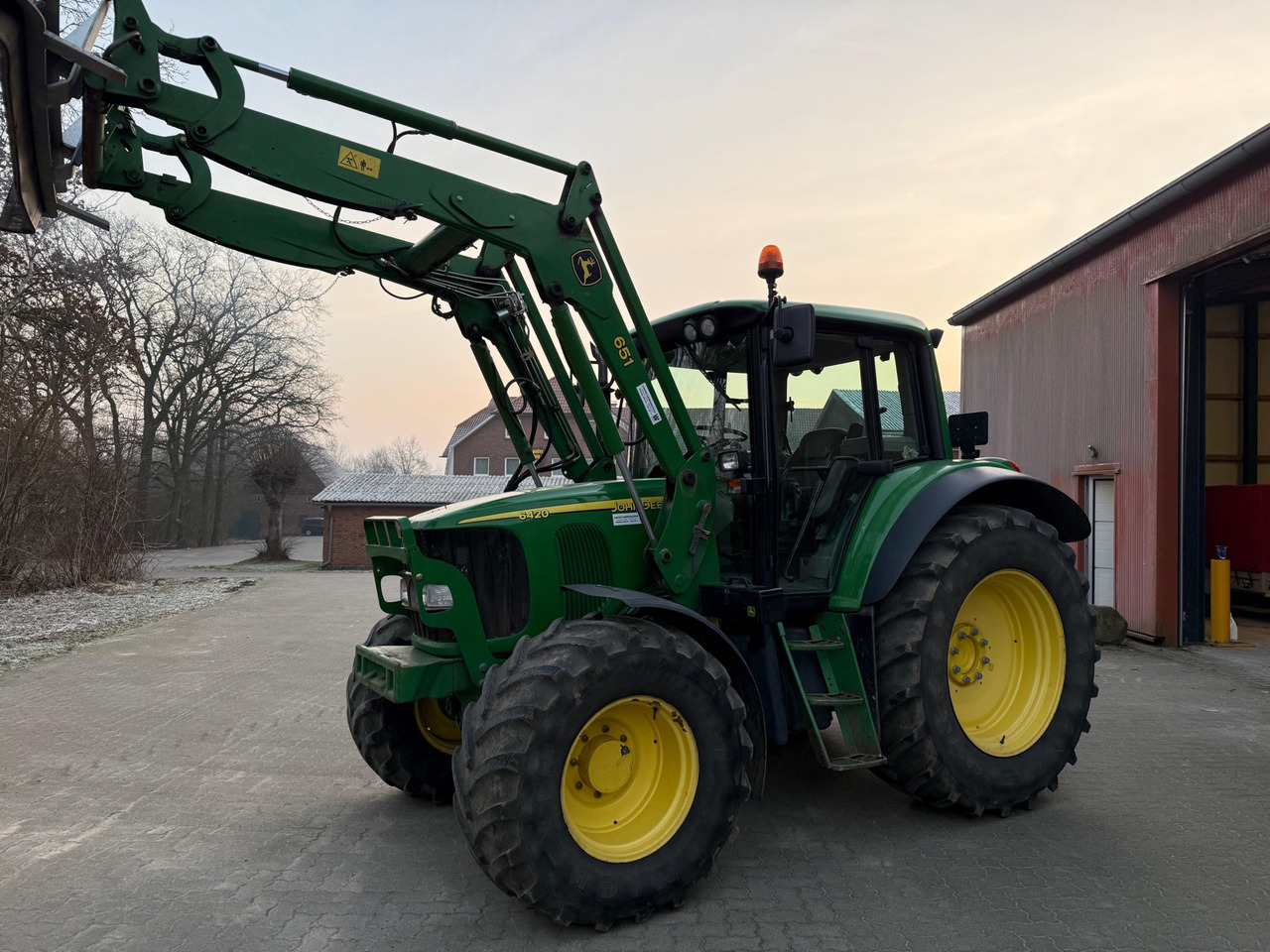 John Deere 6420 - Trator: foto 1 John Deere 6420 - Trator: foto 1