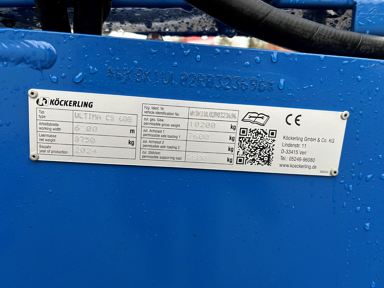 Köckerling Ultima CS 600 - Semeadeira: foto 3 Köckerling Ultima CS 600 - Semeadeira: foto 3