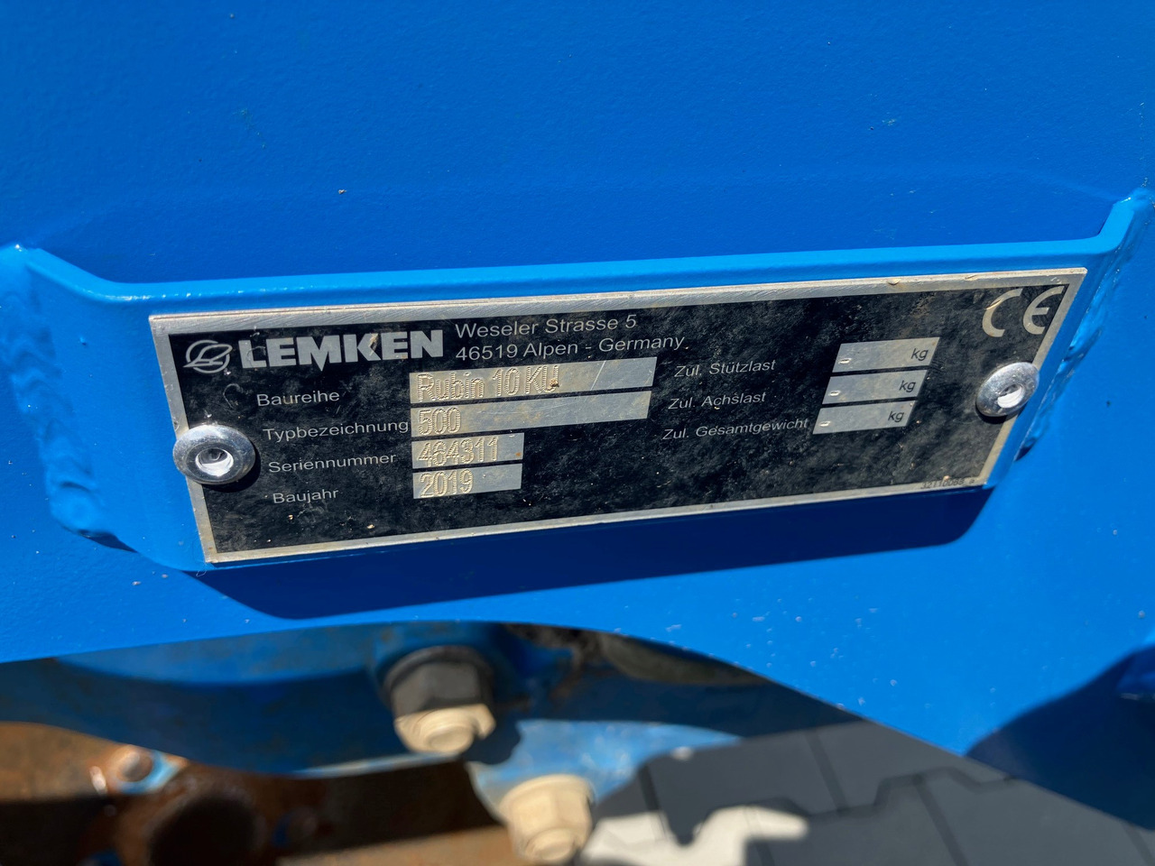 Lemken Rubin 10 - Grade: foto 2 Lemken Rubin 10 - Grade: foto 2