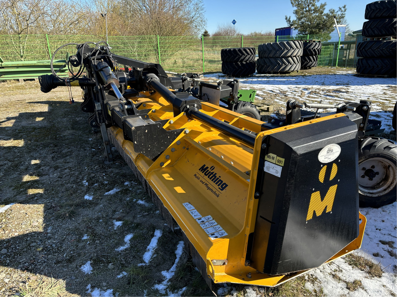 Müthing Mulcher MU-M 600/F - Triturador de martelos: foto 5 Müthing Mulcher MU-M 600/F - Triturador de martelos: foto 5