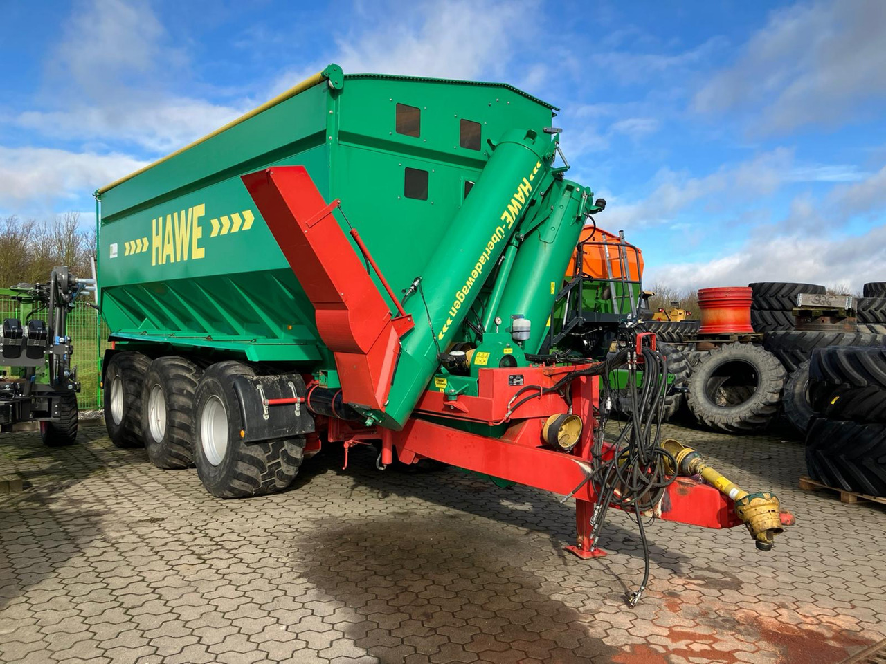 Reboque Hawe HAWE Wechselbrücke WPS ULW Übe: foto 1