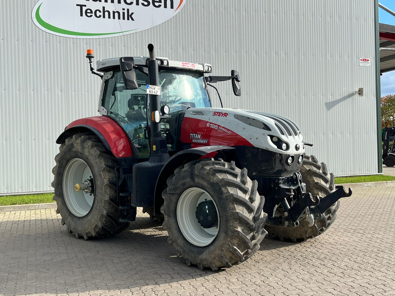 Steyr Absolut 6185 CVT Gebraucht - Trator: foto 1 Steyr Absolut 6185 CVT Gebraucht - Trator: foto 1