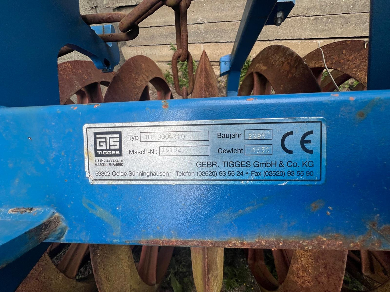 Tigges UP 900 - 310 - Rolo agricola: foto 2 Tigges UP 900 - 310 - Rolo agricola: foto 2