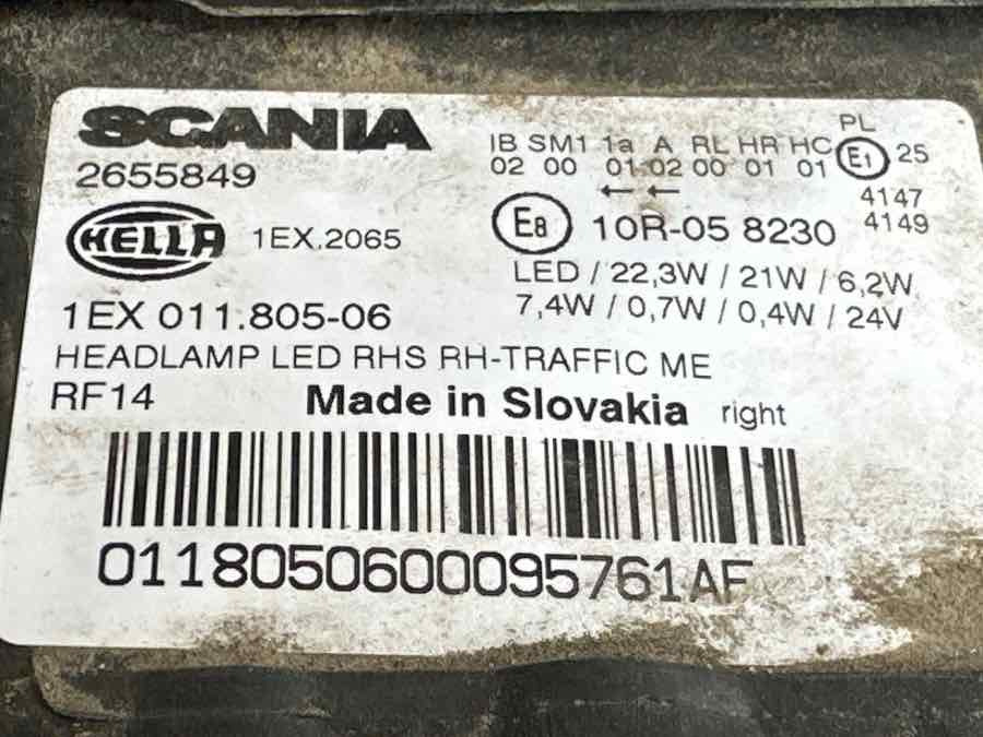 SCANIA LED LAMP 2655849 - Iluminação para Camião: foto 3 SCANIA LED LAMP 2655849 - Iluminação para Camião: foto 3
