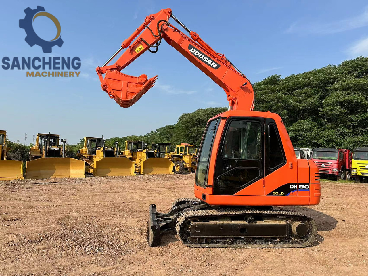 DOOSAN DH80 Mini Excavator - Escavadora de rastos: foto 5 DOOSAN DH80 Mini Excavator - Escavadora de rastos: foto 5