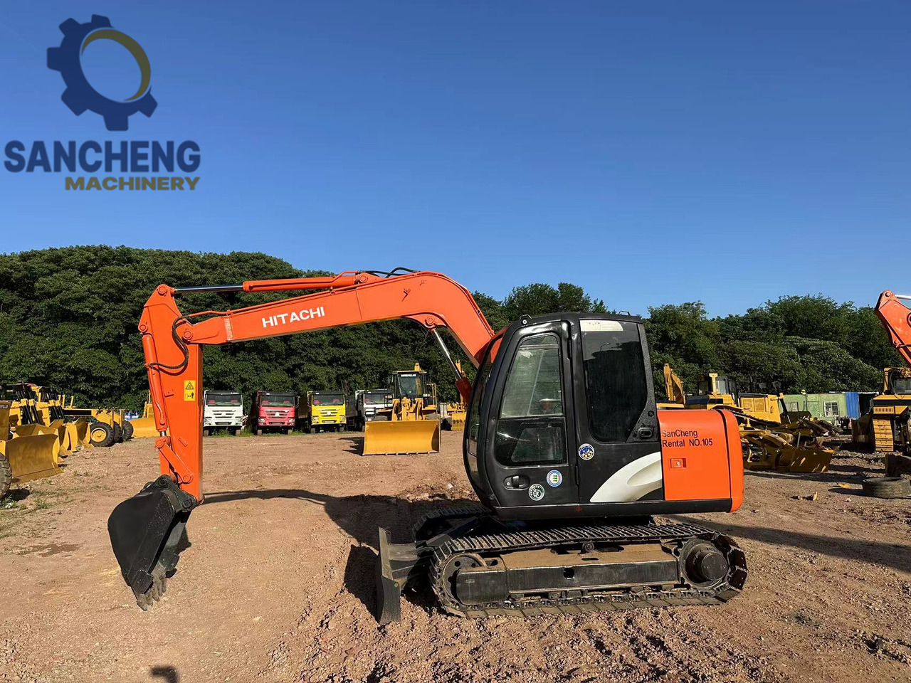 HITACHI ZAXIS ZX70 - Mini escavadeira: foto 5 HITACHI ZAXIS ZX70 - Mini escavadeira: foto 5
