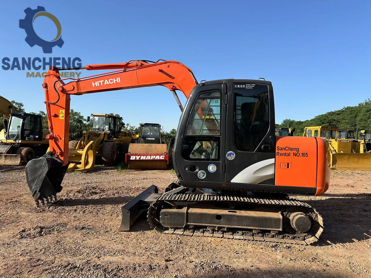 HITACHI ZAXIS ZX70 - Mini escavadeira: foto 1 HITACHI ZAXIS ZX70 - Mini escavadeira: foto 1