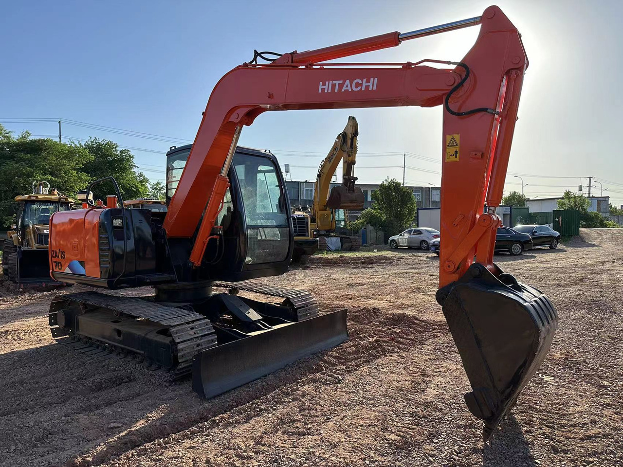 HITACHI ZAXIS ZX70 - Mini escavadeira: foto 4 HITACHI ZAXIS ZX70 - Mini escavadeira: foto 4
