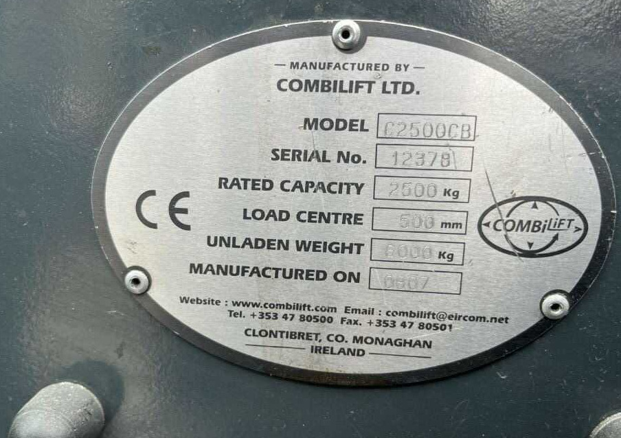 Combilift C2500CBE - Empilhador lateral: foto 4 Combilift C2500CBE - Empilhador lateral: foto 4