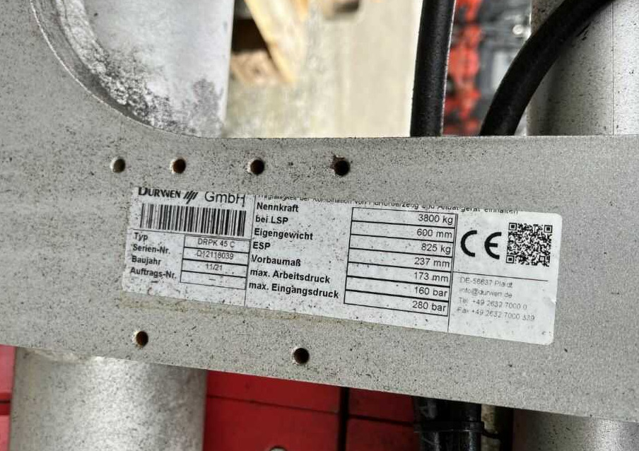 Durwen DRPK45C - Garfos para Empilhador: foto 5 Durwen DRPK45C - Garfos para Empilhador: foto 5