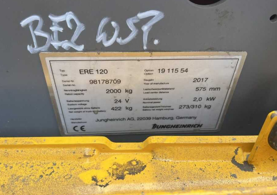 Jungheinrich ERE120 - Porta-palete: foto 4 Jungheinrich ERE120 - Porta-palete: foto 4