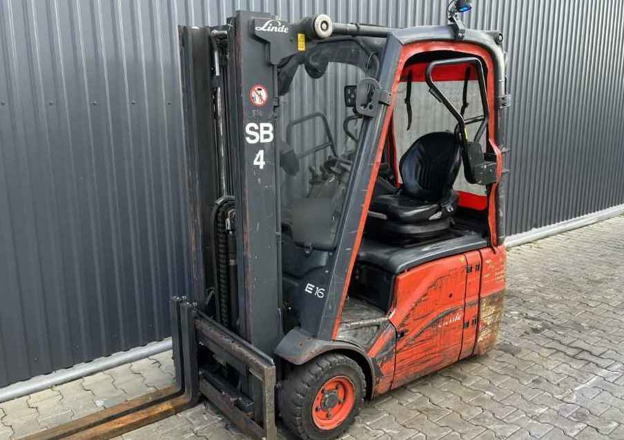 Linde E16-01 - Empilhador elétrico: foto 1 Linde E16-01 - Empilhador elétrico: foto 1