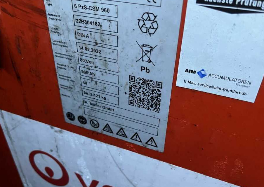 Empilhador elétrico Linde E50HL-01: foto 6 Empilhador elétrico Linde E50HL-01: foto 6