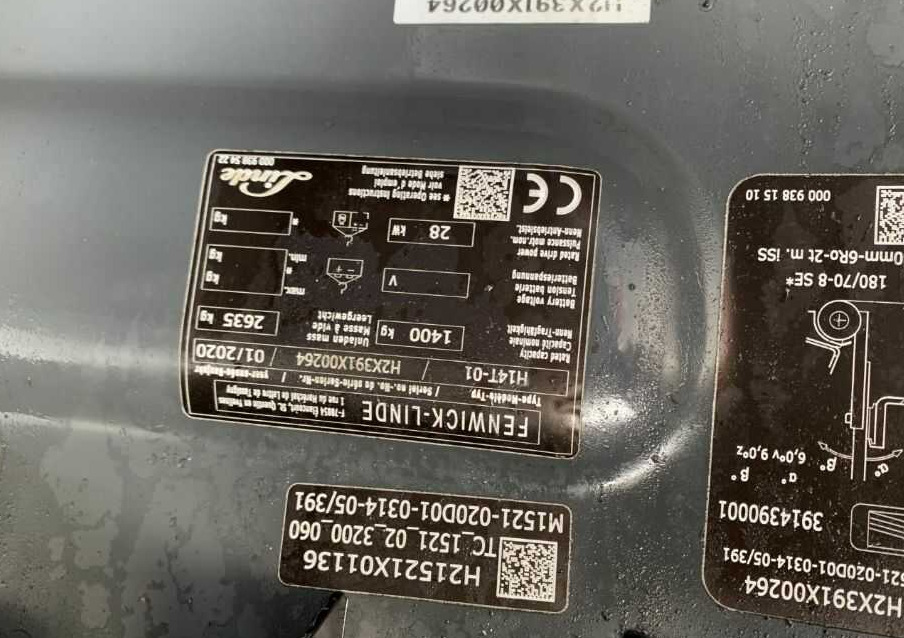 Linde H14T-01 - Empilhador a gás: foto 4 Linde H14T-01 - Empilhador a gás: foto 4