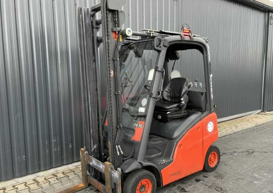 Linde H16T-01 - Empilhador a gás: foto 1 Linde H16T-01 - Empilhador a gás: foto 1