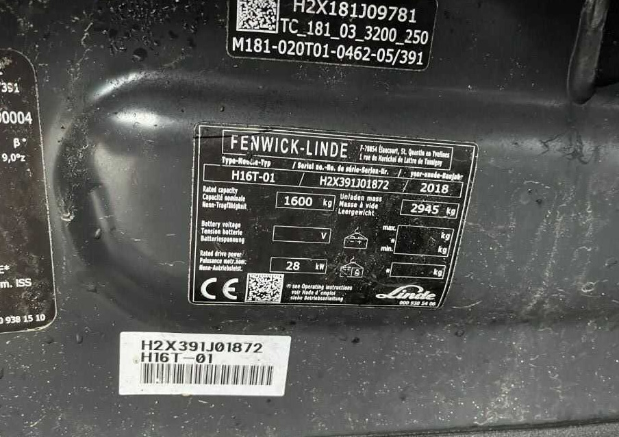 Linde H16T-01 - Empilhador a gás: foto 4 Linde H16T-01 - Empilhador a gás: foto 4