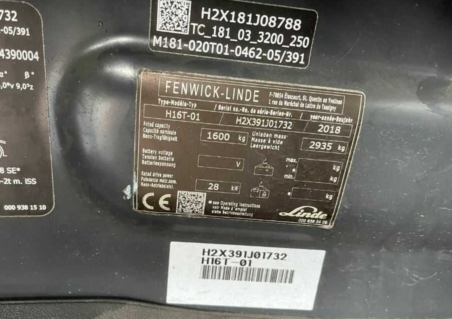Linde H16T-01 - Empilhador a gás: foto 4 Linde H16T-01 - Empilhador a gás: foto 4