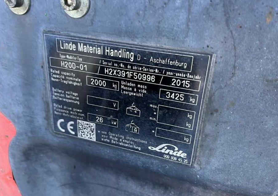 Linde H20D-01 - Empilhador a diesel: foto 4 Linde H20D-01 - Empilhador a diesel: foto 4