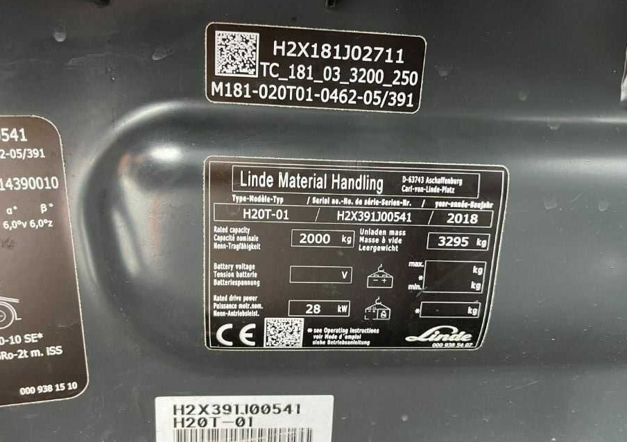 Linde H20T-01 - Empilhador a gás: foto 4 Linde H20T-01 - Empilhador a gás: foto 4