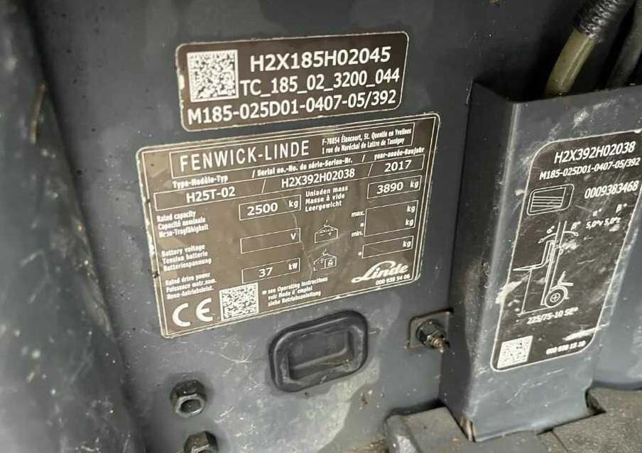 Linde H25T-01 - Empilhador a gás: foto 4 Linde H25T-01 - Empilhador a gás: foto 4