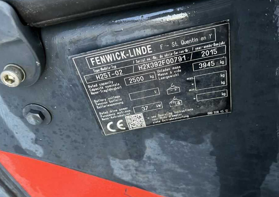 Linde H25T-01 - Empilhador a gás: foto 4 Linde H25T-01 - Empilhador a gás: foto 4