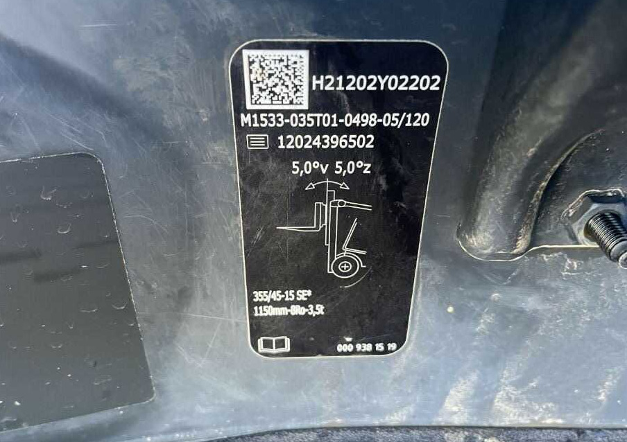 Linde H35T-01 - Empilhador a gás: foto 5 Linde H35T-01 - Empilhador a gás: foto 5